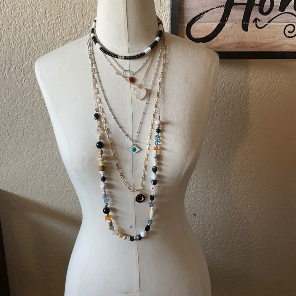 Free people - layered necklace - beautiful piece